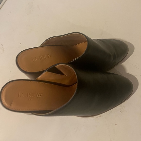 J. Crew mules size 9 worn twice - Picture 4 of 5